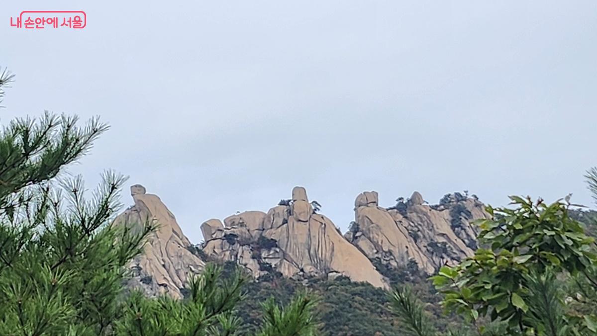 전망대에서 볼 수 있는 오봉 ©박은영