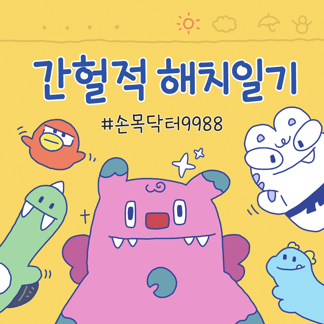 간헐적 해치일기 손목닥터9988