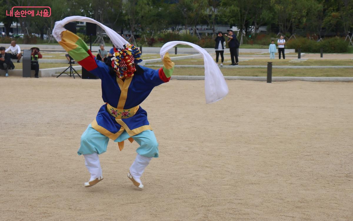 봉산탈춤 하면 떠오르는 이미지, 팔목중춤 ⓒ심재혁