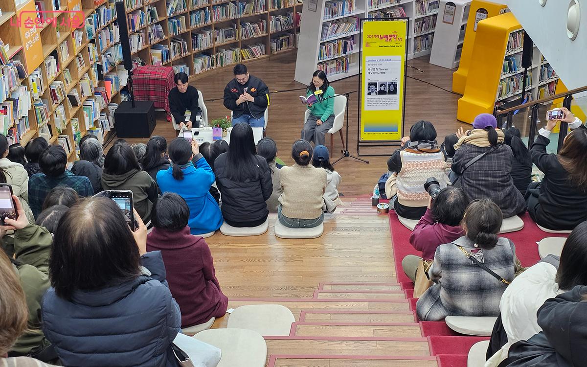 박상영 작가는 2022년 ‘맨부커상’ 국제(인터내셔널) 부문 후보에서 오른 떠오르는 신진 작가이다. ©이혜숙