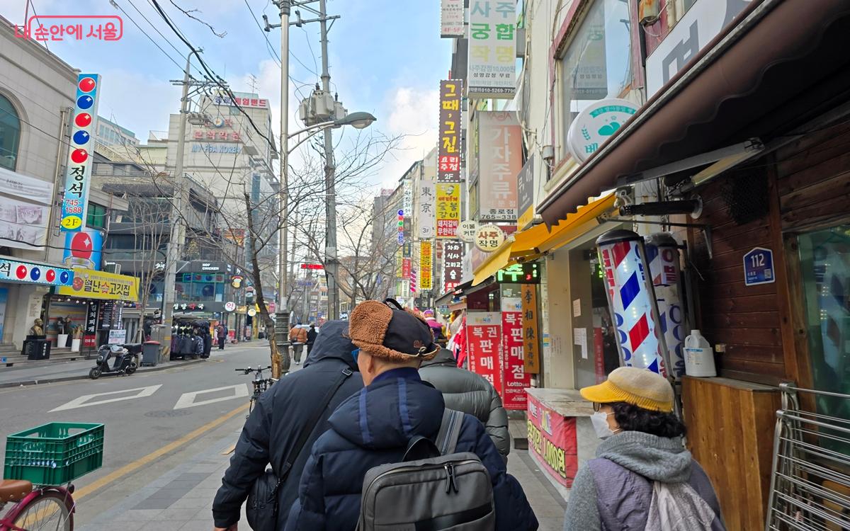 누구나 안심하고 걸을 수 있도록 보행환경 개선사업이 진행 중이다. ©김윤경