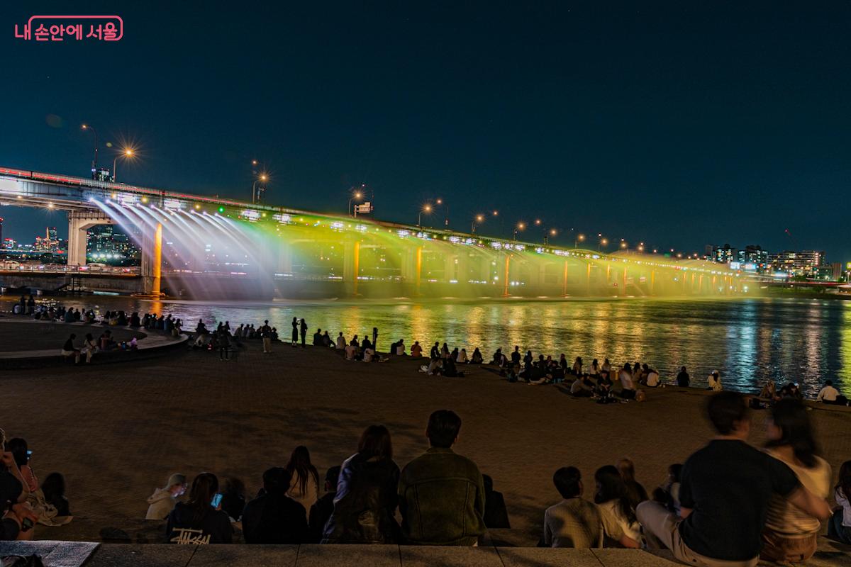 반포 달빛무지개분수 