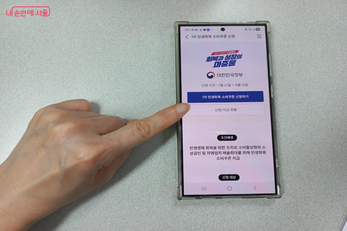 민생회복 소비쿠폰은 신용카드, 체크카드, 서울페이+ 등 다양한 방법으로 신청할 수 있다