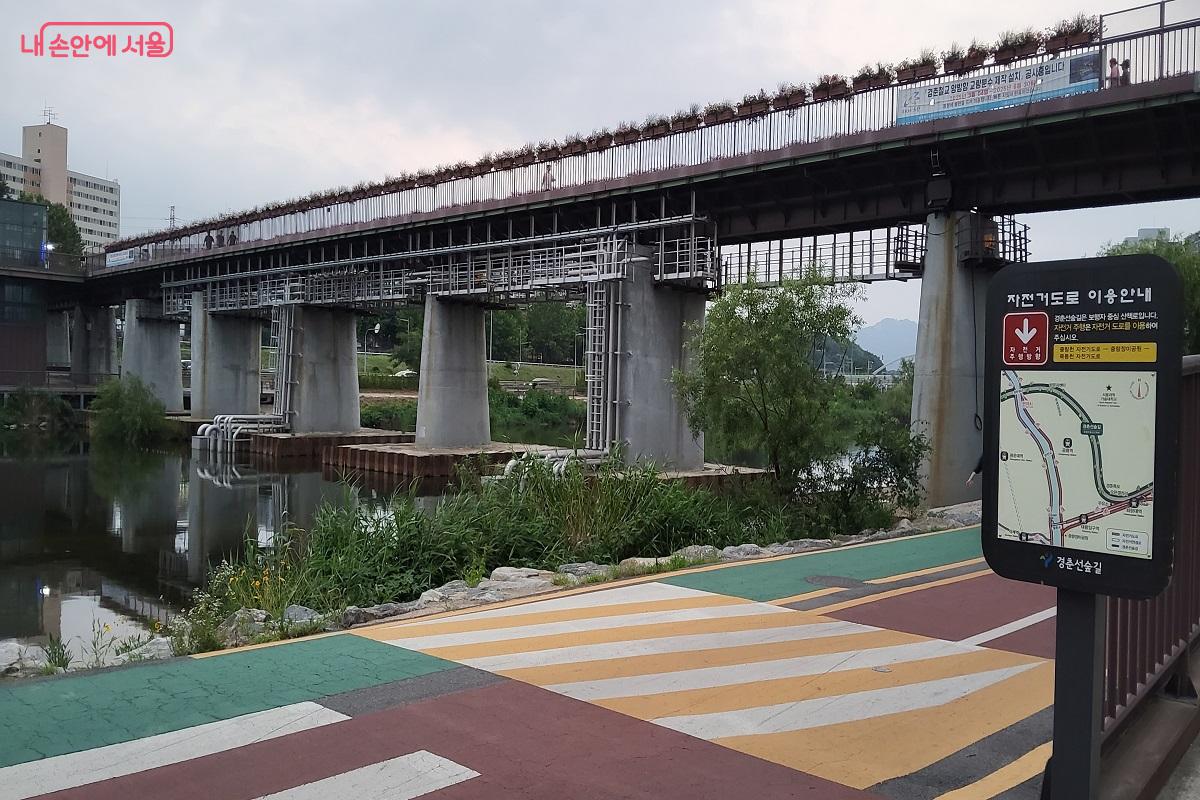 멋진 분수쇼를 보여주는 강북의 명물, 경춘철교 ©권수진