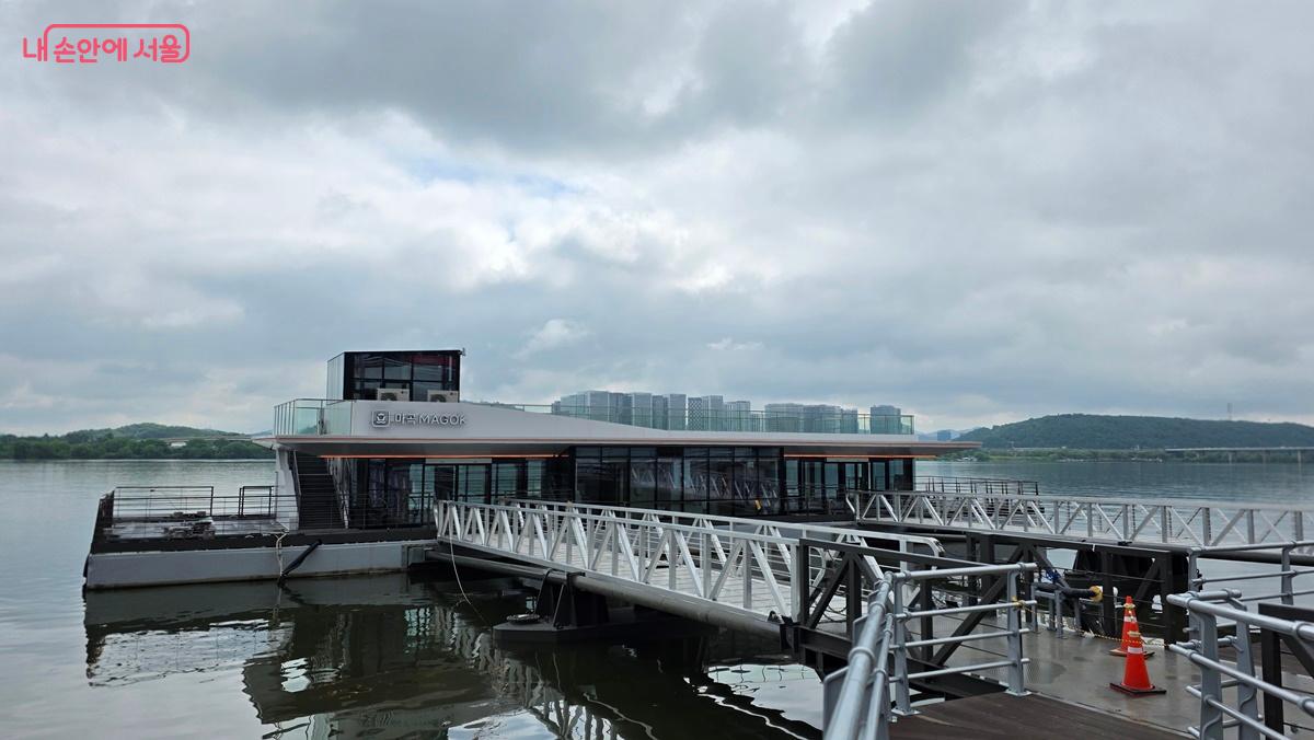 한강버스의 출발지이자 종착지인 마곡선착장 ©최용수