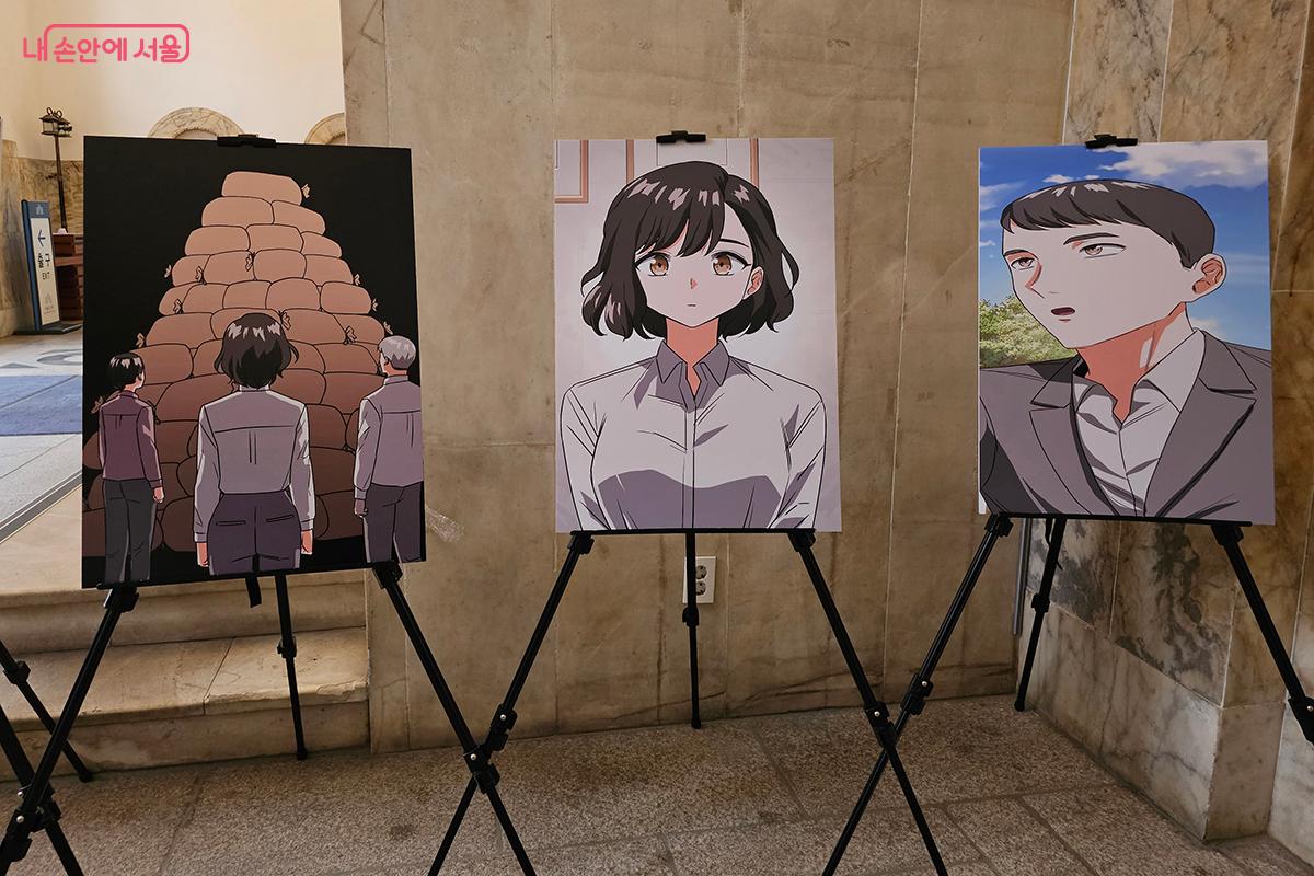 은경이가 겪는 일상 속에서 북한 사회의 숨겨진 모습과 사회문제들을 담아낸다. ©이혜숙