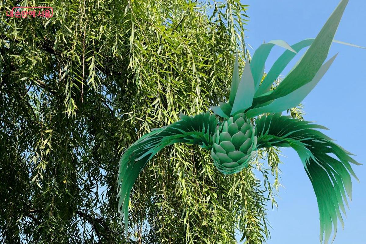 <선유동화>를 만든 신진작가는 레벨나인이라는 뉴미디어 창작그룹이다. ©이혜숙