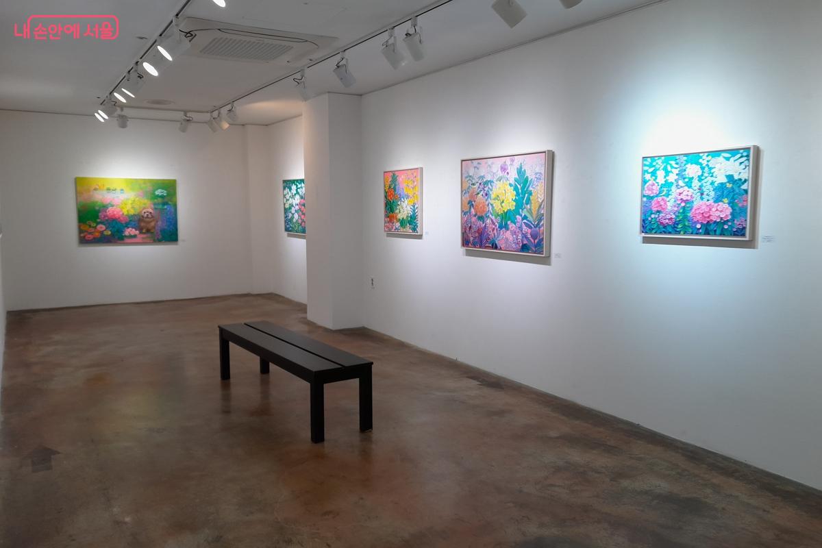 김태현 작품이 마음을 편하게 한다. &copy;강성희