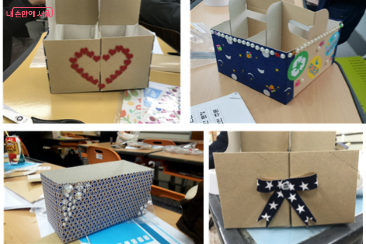 컵 캐리어 재활용 ©박승식