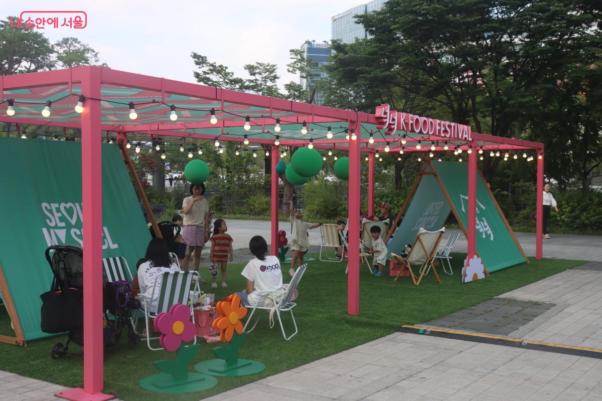 가족 단위 방문객을 위한 ‘키즈존’ ©조수연