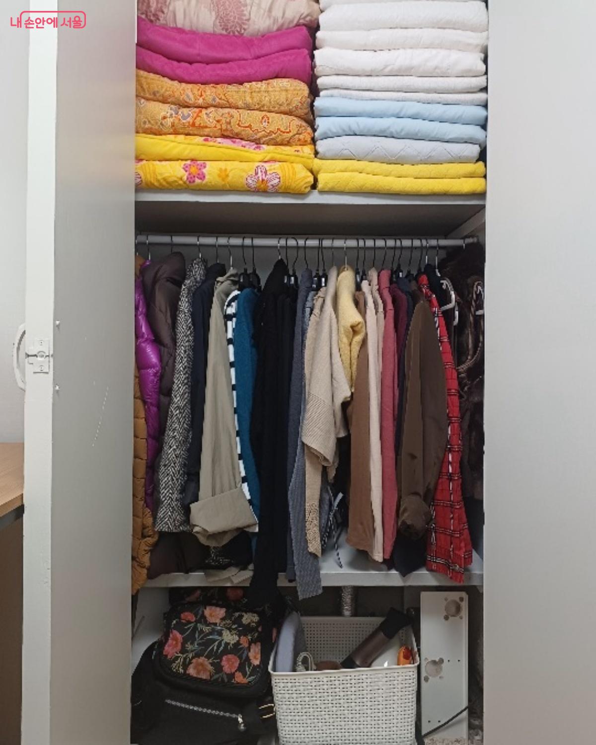 정리 후(後) 옷장 ©박승식