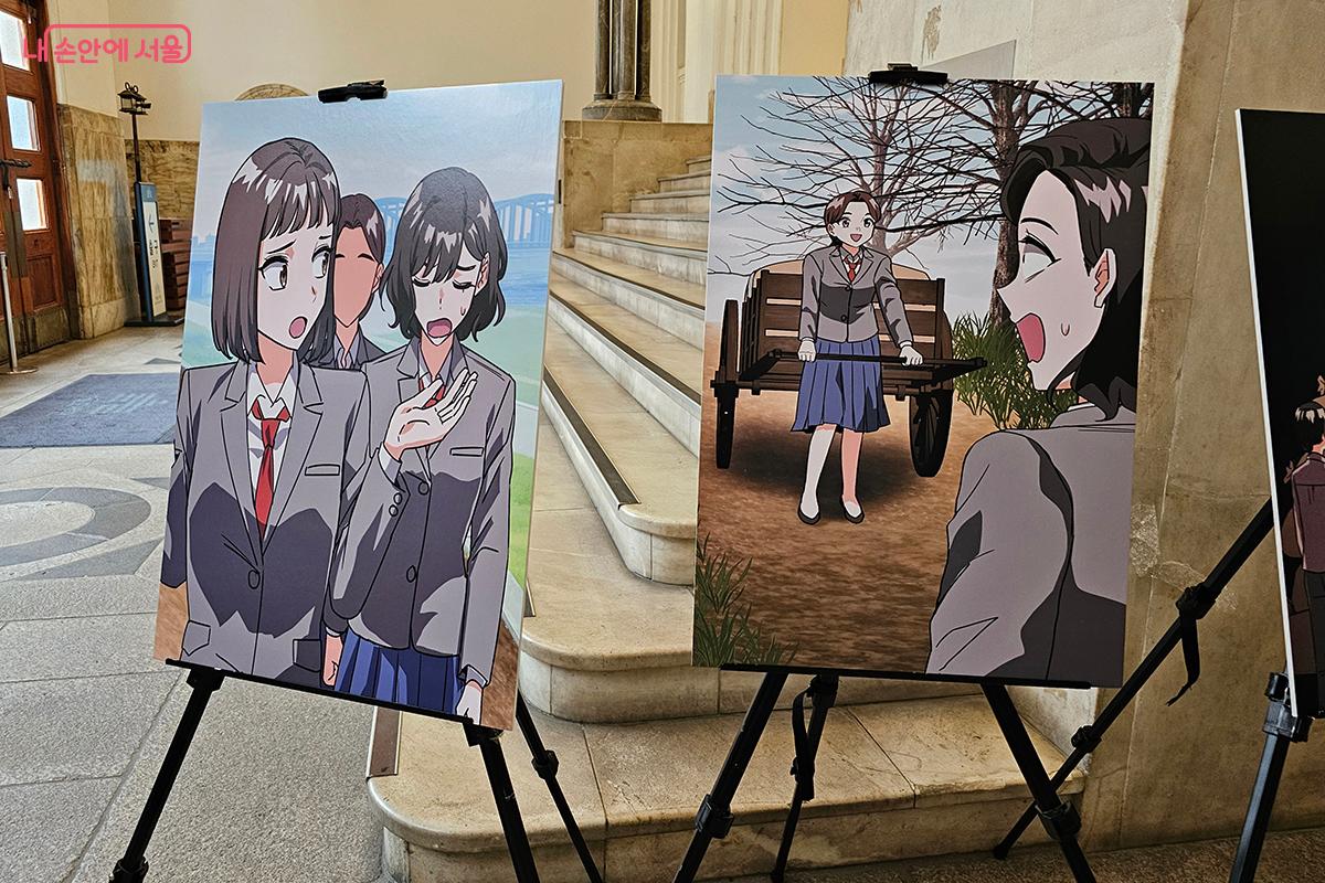 <은경이 일기>는 북한 사회의 일상을 담은 웹툰으로 북한판 <안네의 일기>로 불린다. ©이혜숙