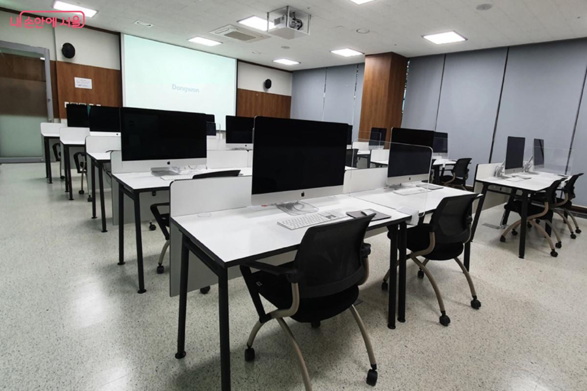 디지털 시대에 꼭 필요한 콘텐츠 제작, 편집, 방송 기술 등을 배울 수 있는 곳이다. ©김미선