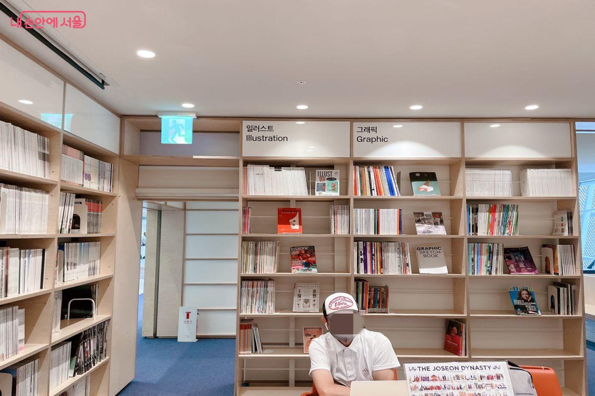 조용히 휴식하며 독서할 수 있다. ©노윤지