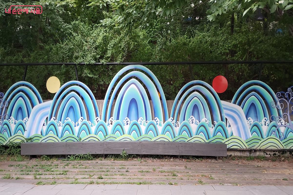 경춘선 일월오봉도 ©권수진