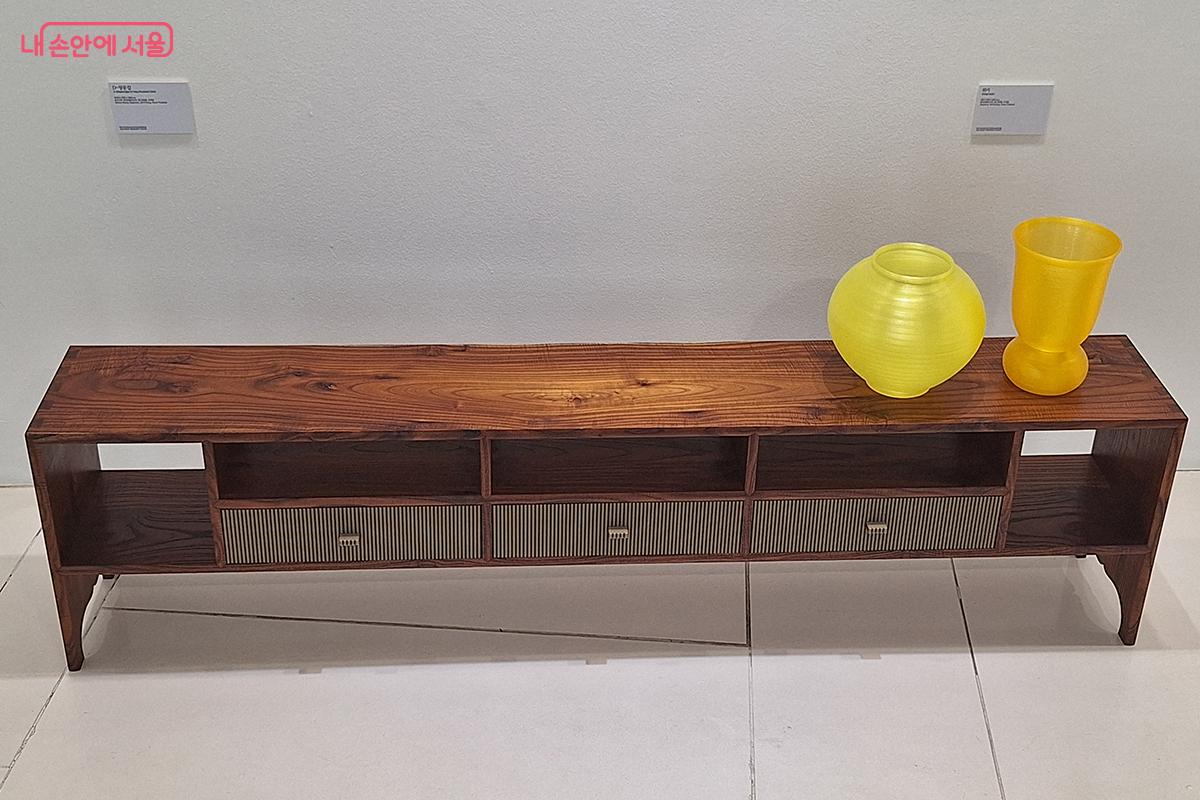 류종대 작가는 한옥을 모티브 삼아 &lsquo;디지털 헤리티지&rsquo;라는 조형 언어로 표현했다. &copy;정향선