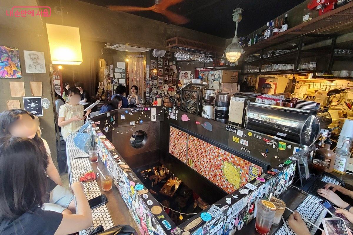 제비다방의 평소 모습 &copy;박미선