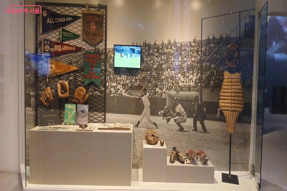 경기, 행사 등이 가장 많았던 시기였던 서울운동장 시절의 모습을 볼 수 있는 전시 &copy;최은영 