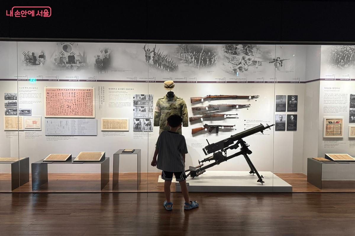 실제 사용했던 물건을 관람할 수 있는 전시실 ©이미현 