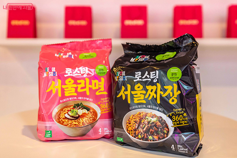 2024년 서울시와 풀무원의 협업으로 출시된 ‘서울라면’