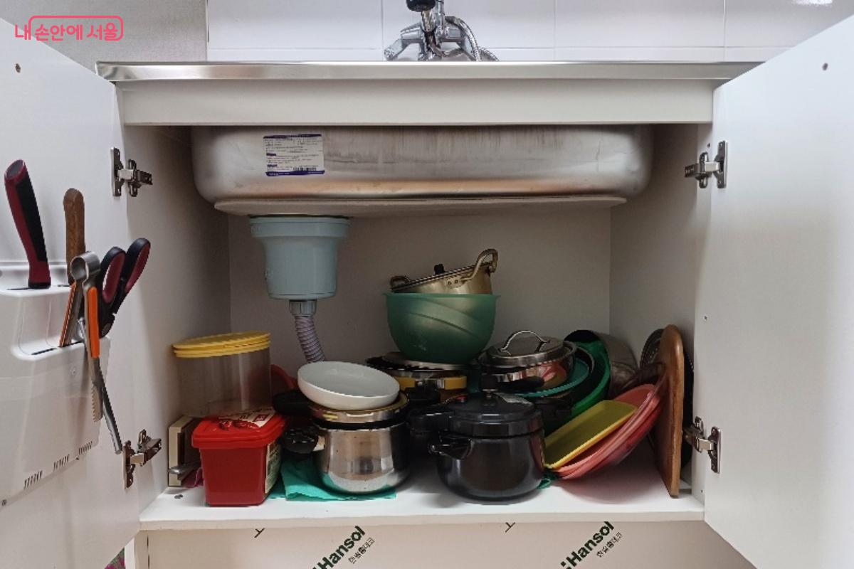 정리 전(前) 주방 ©박승식