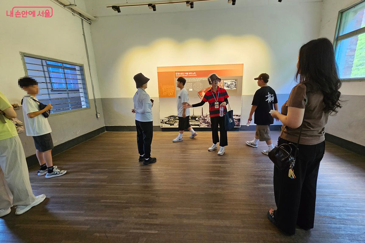 일제가 수감자들을 착취하며 군사용 물자를 만들던 '공장' 터의 모습 ©이혜숙