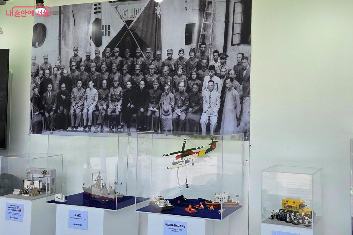 ‘블록으로 쌓은 광복의 길’에서는 광복군 레고 만들기 등을 진행했다. ©김미선