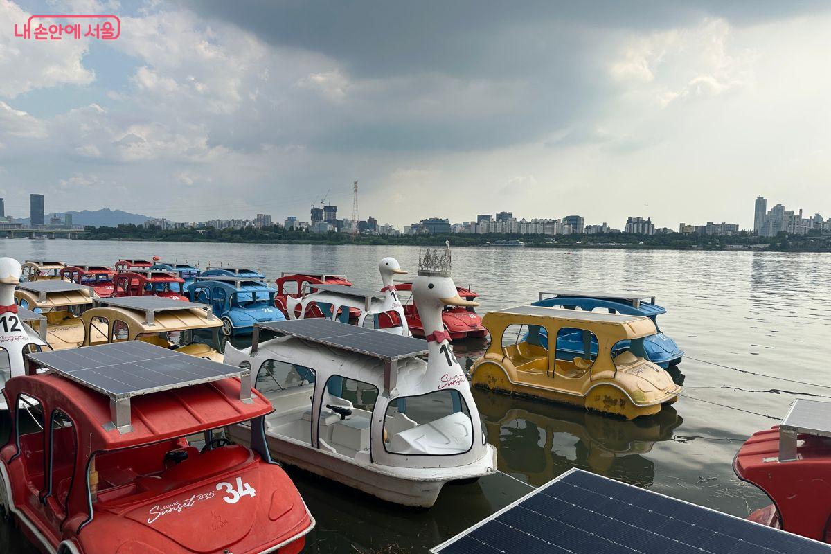 오리보트도 타볼 수 있다. ©김재형