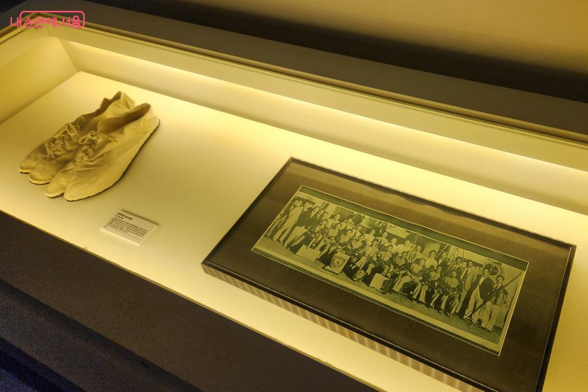 손기정 선수의 마라톤화 ©김미선