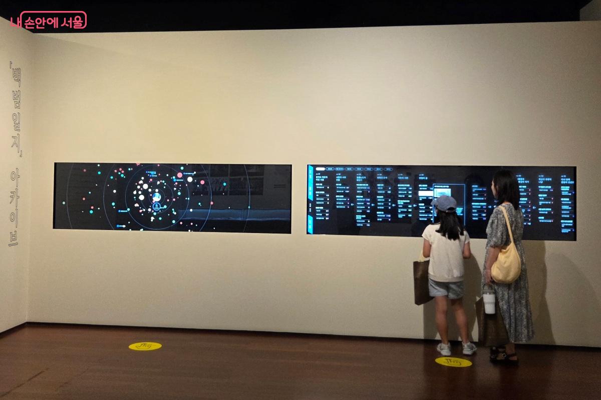 AI로 만나는 백범일지는 과거와 현재를 연결하는 듯했다. ©김미선