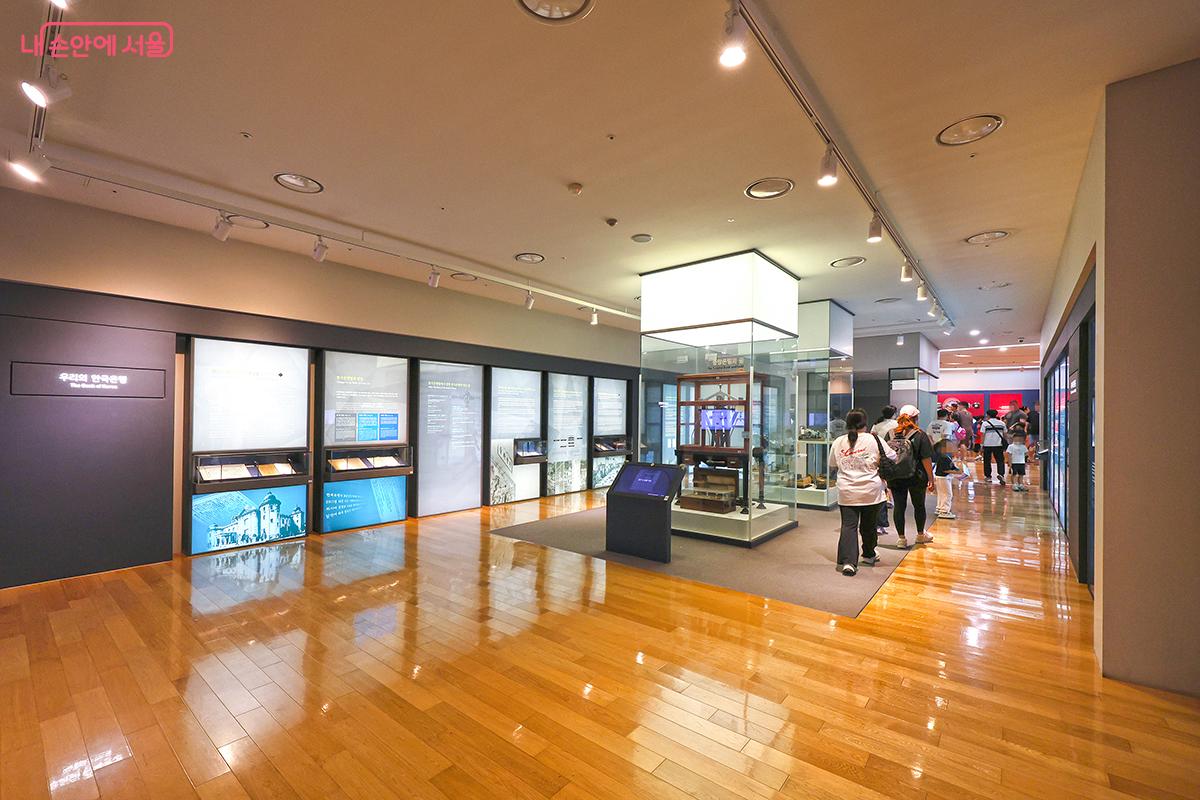 한국은행의 탄생부터 현재까지 모든 이야기를 한눈에 볼 수 있다. ©김주연
