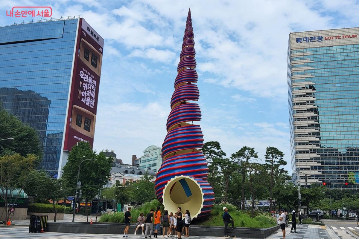 조형물 '스프링' ©이상돈