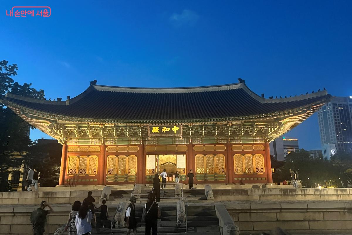 대한제국의 중심, 황제의 즉위와 의식이 열린 공간 중화전 ©김연희