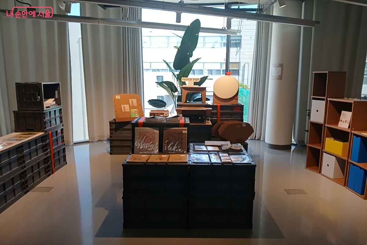 충분한 전시 공간을 활용할 수 있는 서울도시제조허브 ©최은영