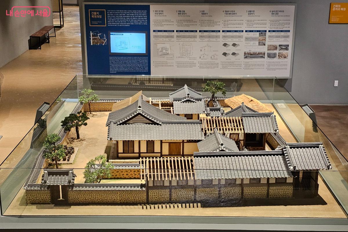  집 모형을 보며 비교해 보는 재미도 있다. &copy;홍혜수  