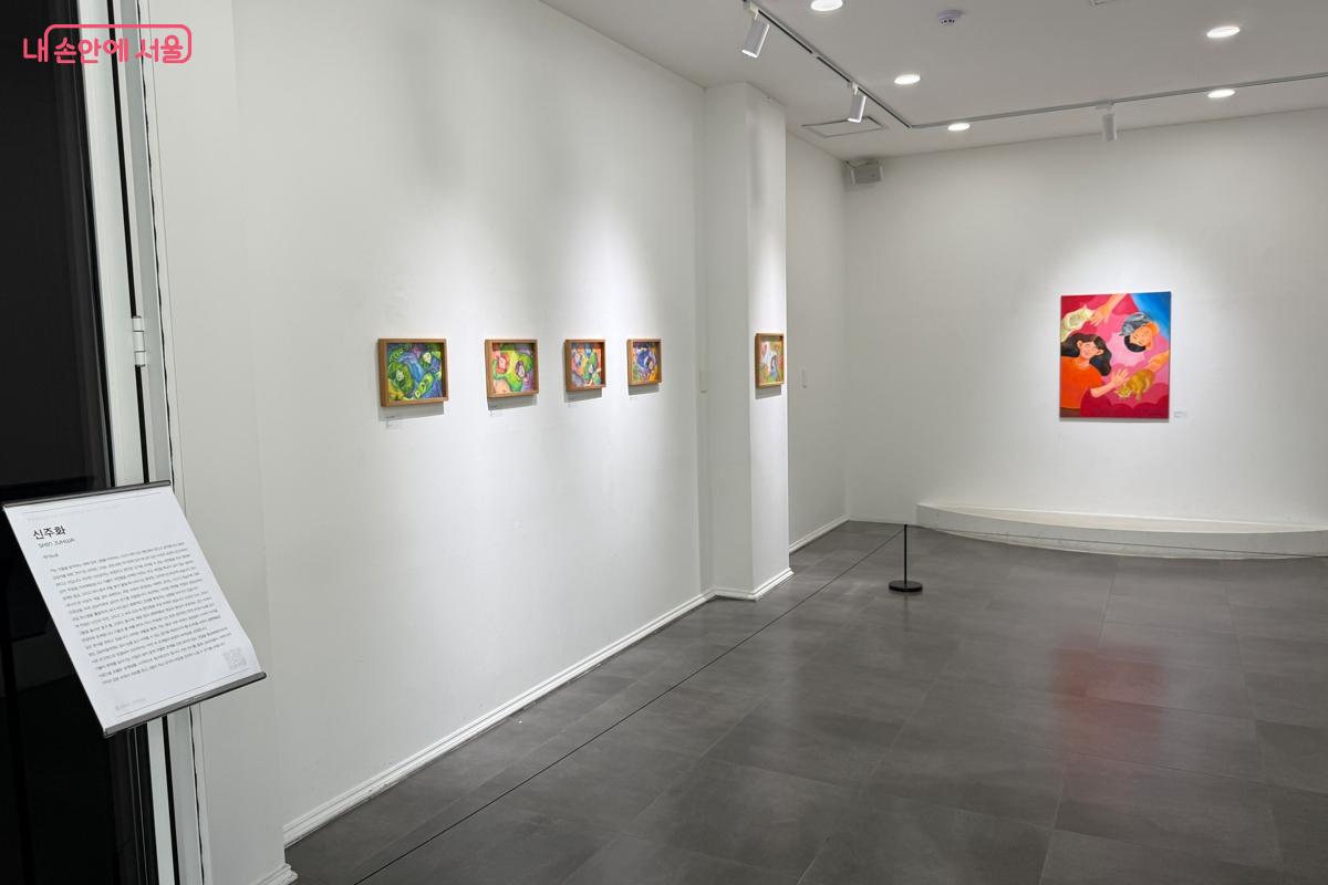 신주화 작가 작품의 공간 &copy;이하늘