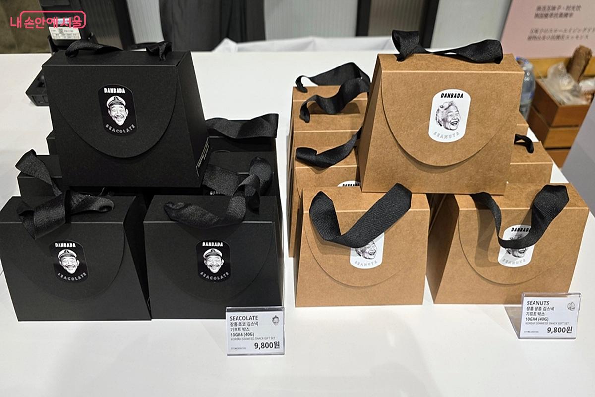 장흥의 김으로 만든 코리아바이츠의 김스낵 ©김윤경