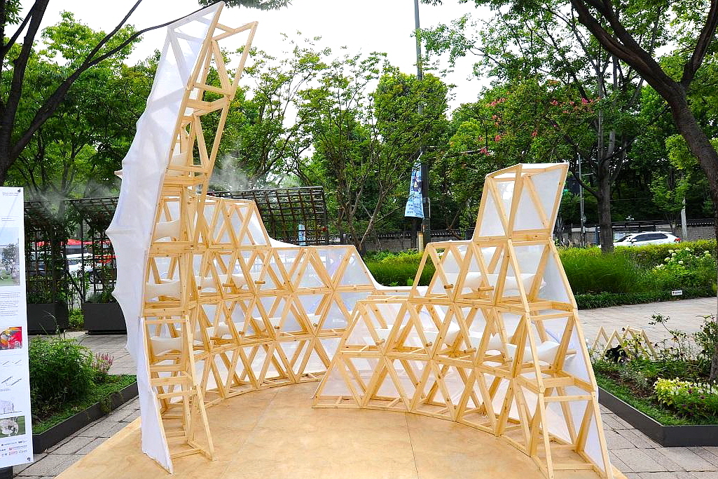 서울광장서 만나는 건축학도의 상상력…최애 파빌리온에 투표!