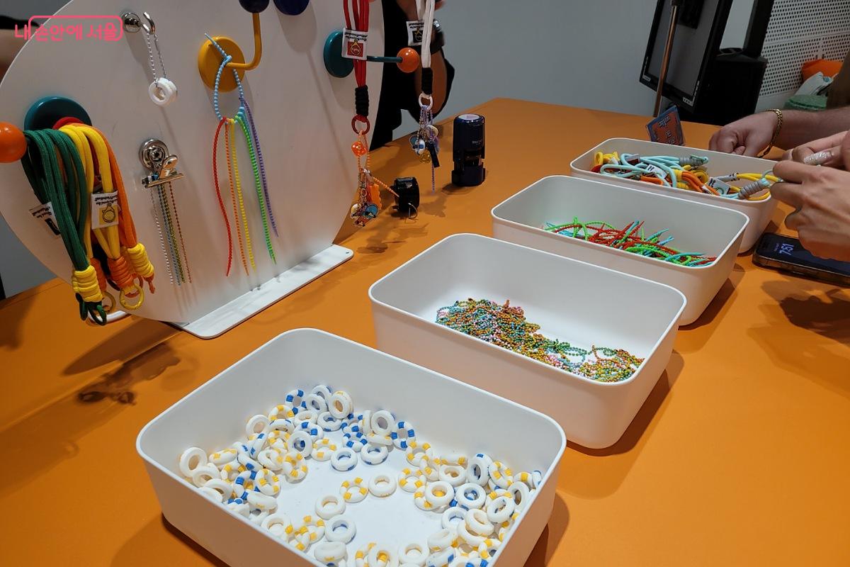키링 만들기 체험 ©박미선