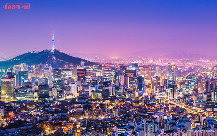 ‘케이팝 데몬 헌터스’ 속 배경이 된 서울 야경