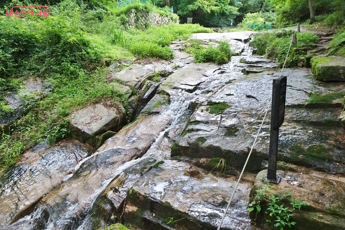 1급수 물이 흐르는 백사실 계곡 ©김종성 