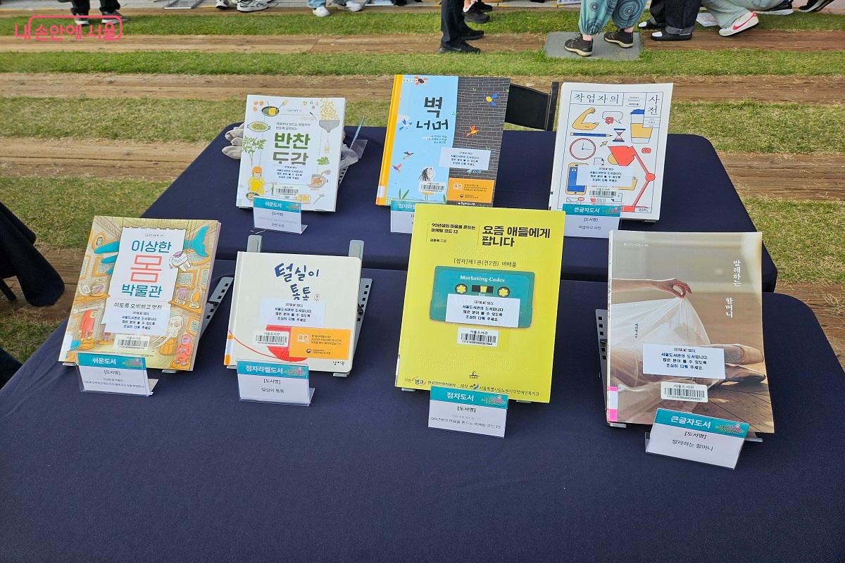 소통의 제한을 허무는 <쉬운도서>, <큰글자 도서>, <점자도서> ©김진호