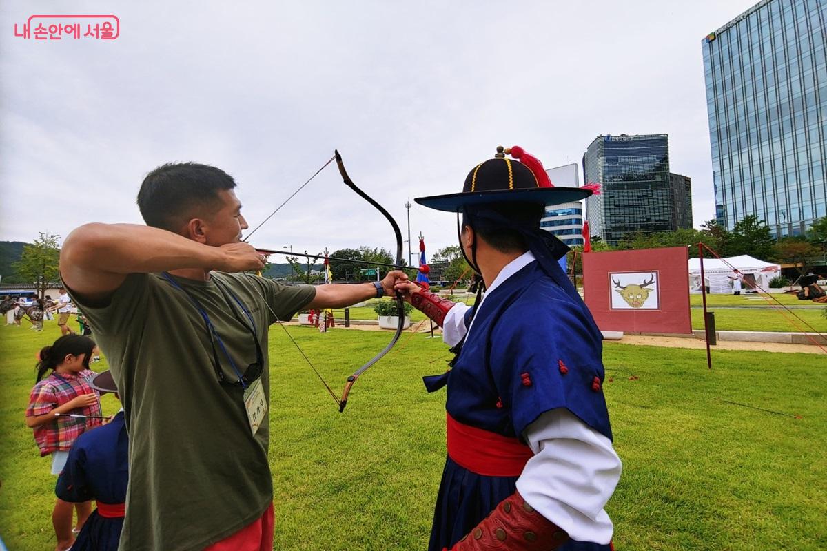 활쏘기 무예 체험 &copy;김병규