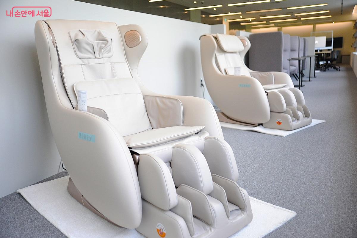 새로운 개념의 휴식 공간인 ‘릴랙스 존’ ©조수봉