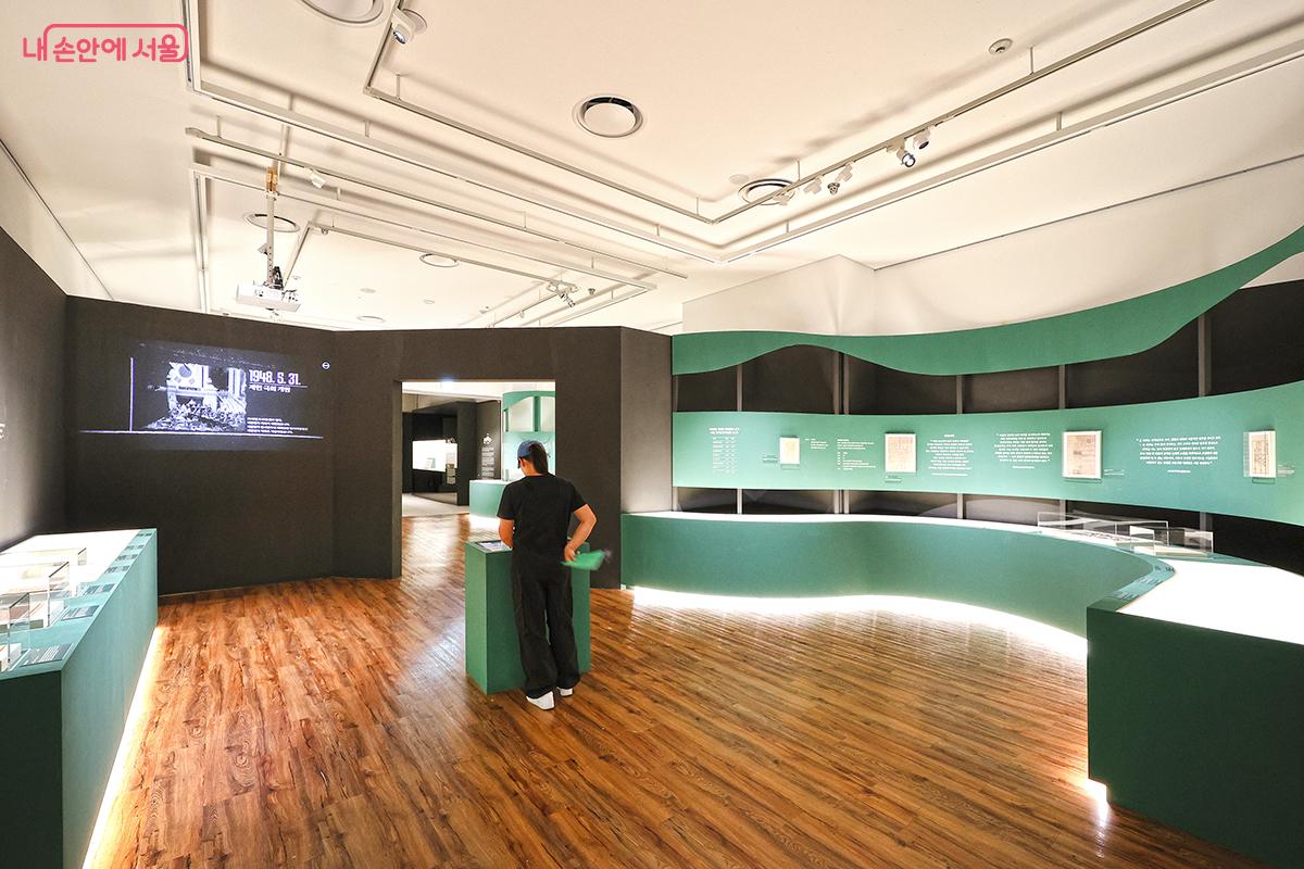 임시의정원에서부터 현재 국회에 이르기는 역사가 고스란히 담겨있다. ©김주연  ​