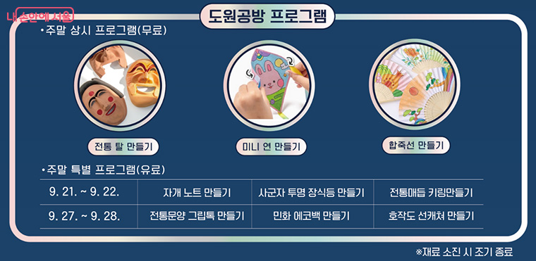 시민체험 프로그램 
