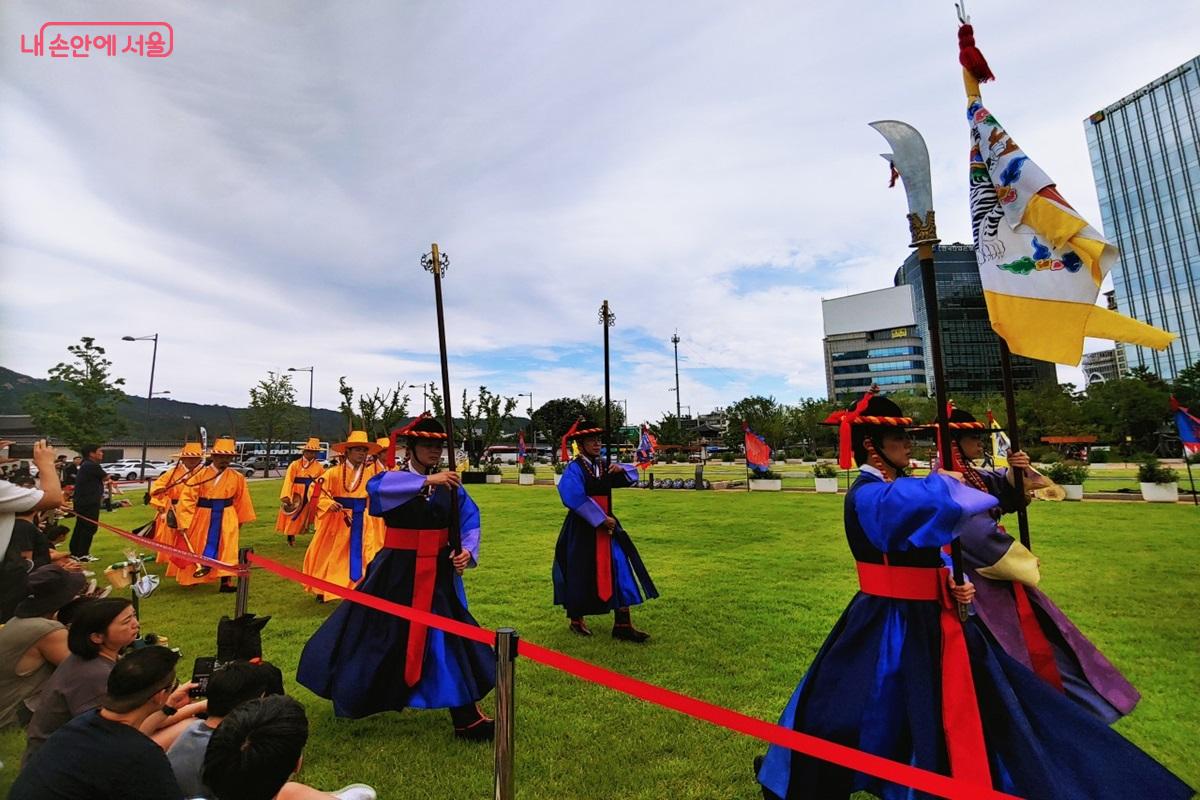 의정부지 역사유적광장 전통무예 행사 개막 공연 &copy;김병규 