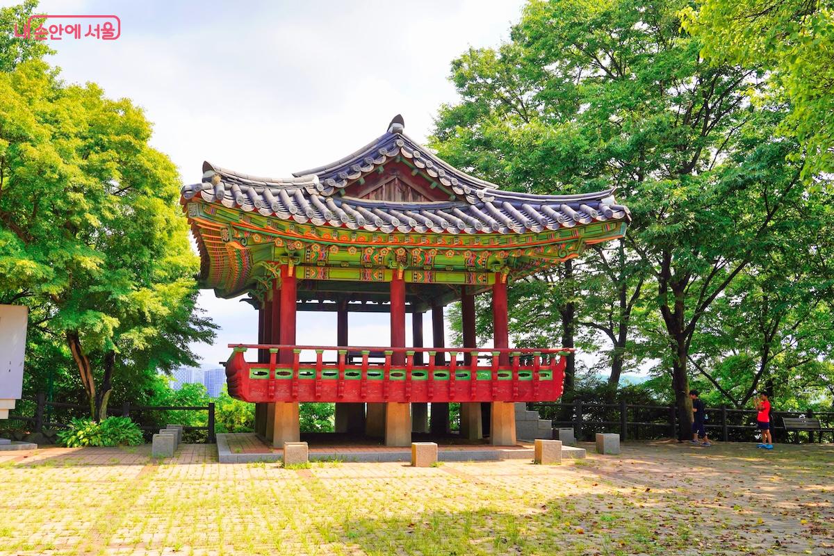 겸재 정선이 자주 올라 그림을 그렸다는 소악루 ©김혜민