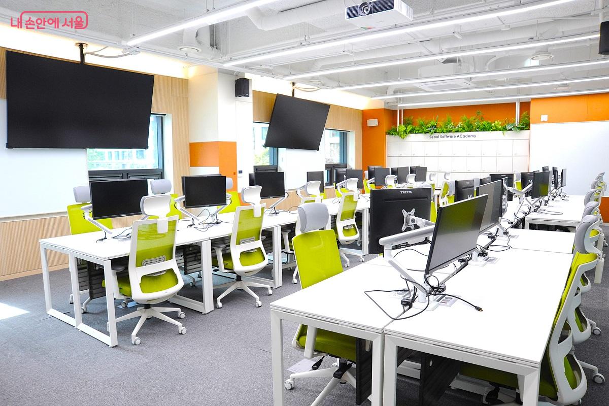 강남캠퍼스 ‘클래스2’의 모습 ©조수봉