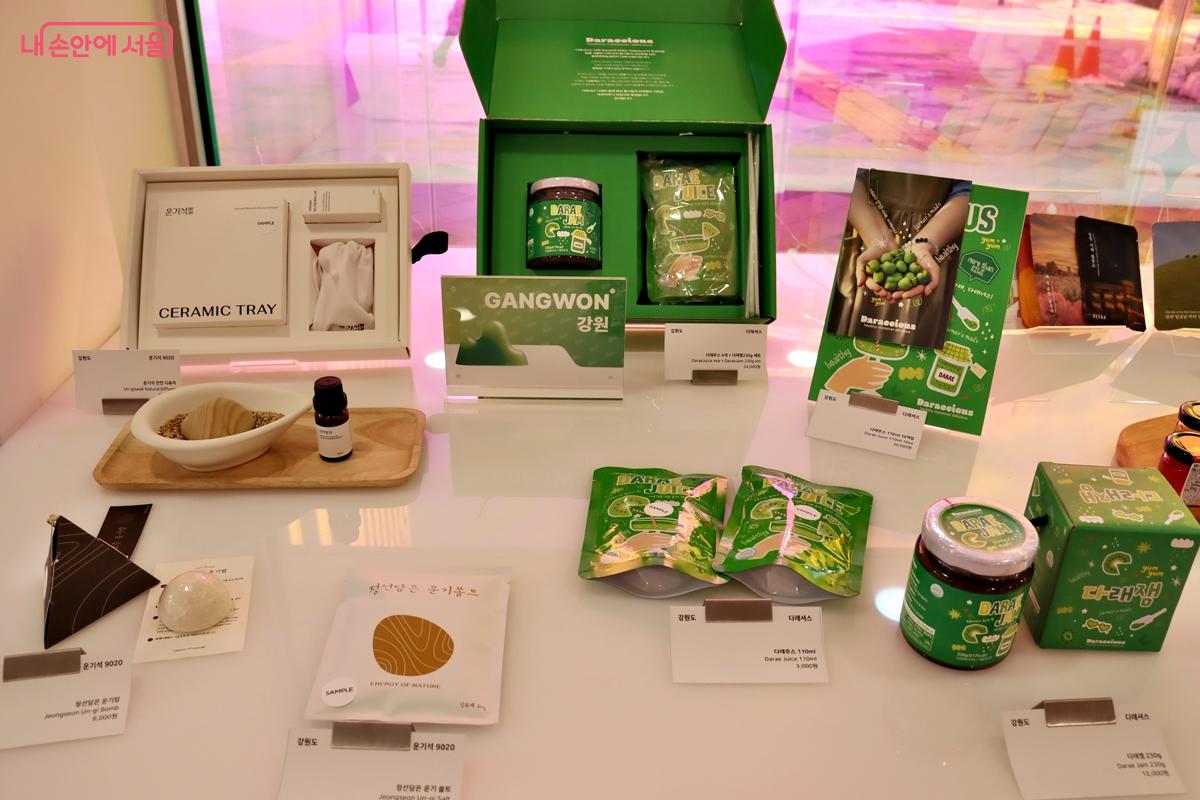 강원도 다래 주스와 잼 ©정향선